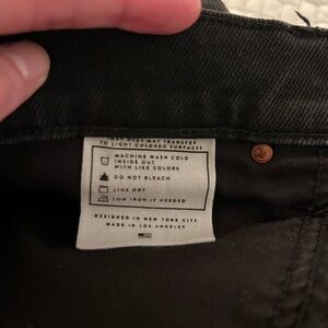 AYR Black Denim Jeans - straight leg